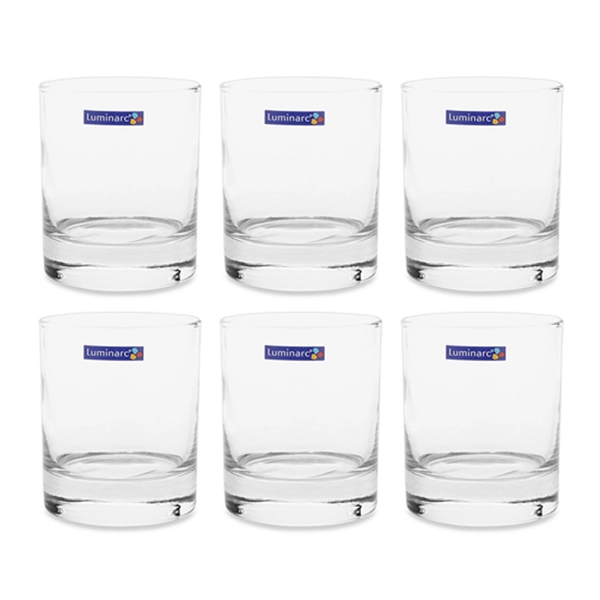 Bộ 6 cốc thấp thuỷ tinh Luminarc Islande 300ml