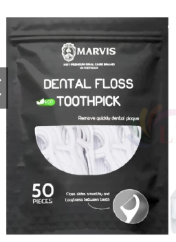 Tăm chỉ nha khoa Marvis Dental Floss 50c