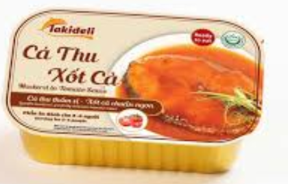 Cá thu xốt cà Takideli 400g