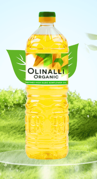 Dầu hướng dương hữu cơ Olinalli Ukraina 1L