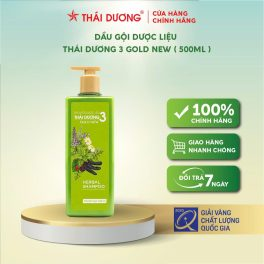 Dầu gội dược liệu Thái Dương 3 Gold New 500ml