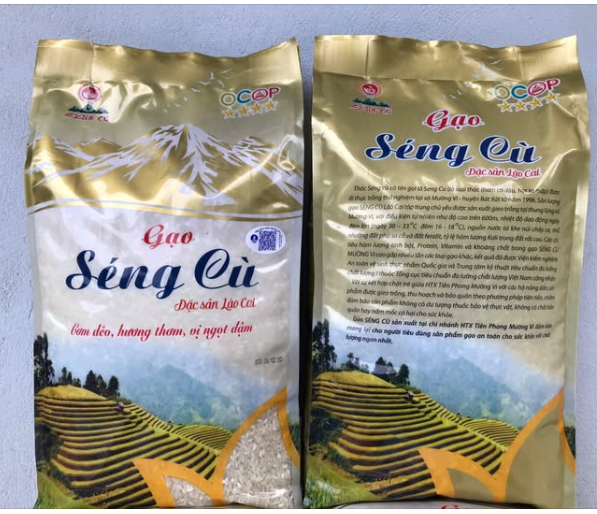 Gạo tẻ Séng Cù Lào Cai 5kg