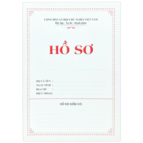 Bộ hồ sơ Hải Tiến HS02