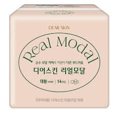 Băng vệ sinh REAL MODAL ban ngày có cánh 29cm Hàn Quốc (14miếng/1gói)