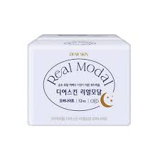 Băng vệ sinh REAL MODAL ban đêm có cánh 33cm Over night Hàn Quốc (12miếng/1gói)
