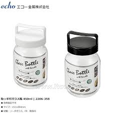 Lọ thuỷ tinh có quai xách Echo 450ml Nhật Bản