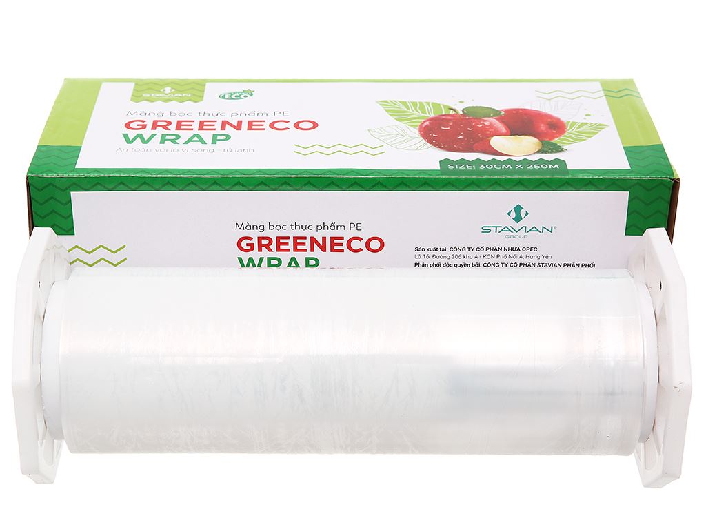 Màng bọc thực phẩm PE GREEN ECO 30cm x 250m