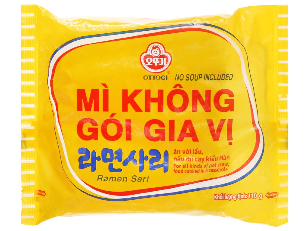 Mì không gói gia vị Ottogi 110g
