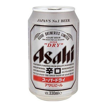 Bia Asahi 5% Nhật Bản 330ml