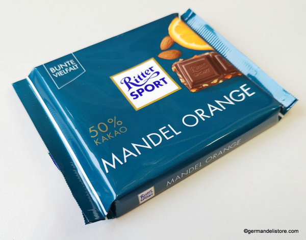 Socola Ritter sport  Mandel Orange Đức 100g