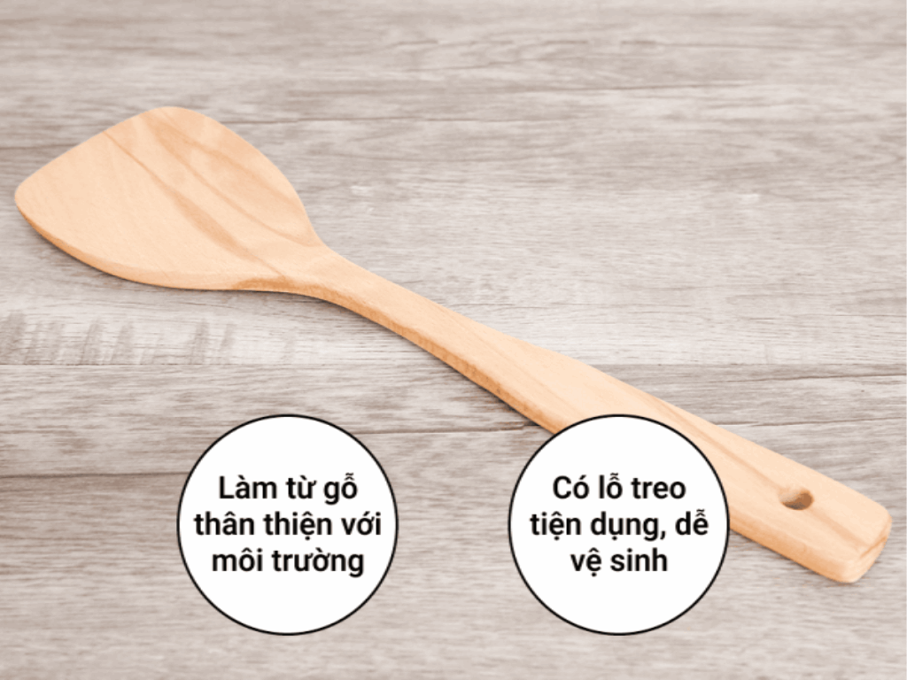 Sạn bầu gỗ beech Thanh Tú 33cm