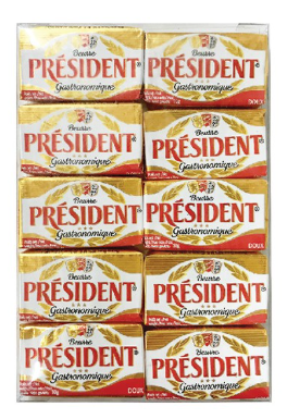 Bơ nhạt mini hiệu President Pháp 100g