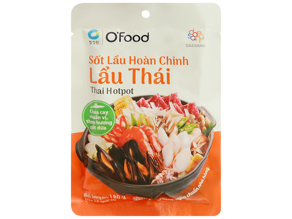 Sốt lẩu Thái hoàn chỉnh O'Food 180g