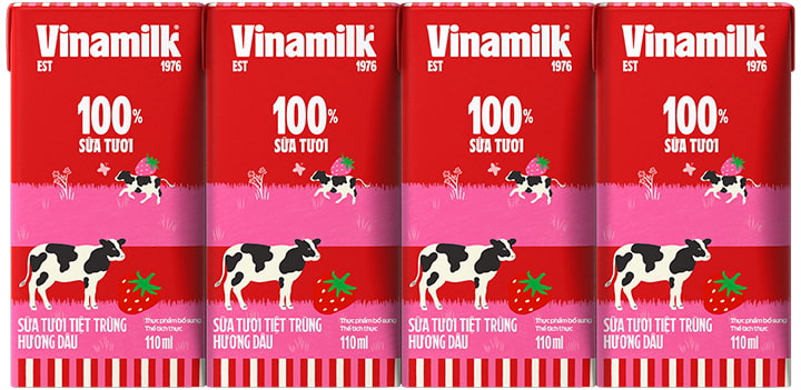 STTT Hương dâu Vinamilk 110ml