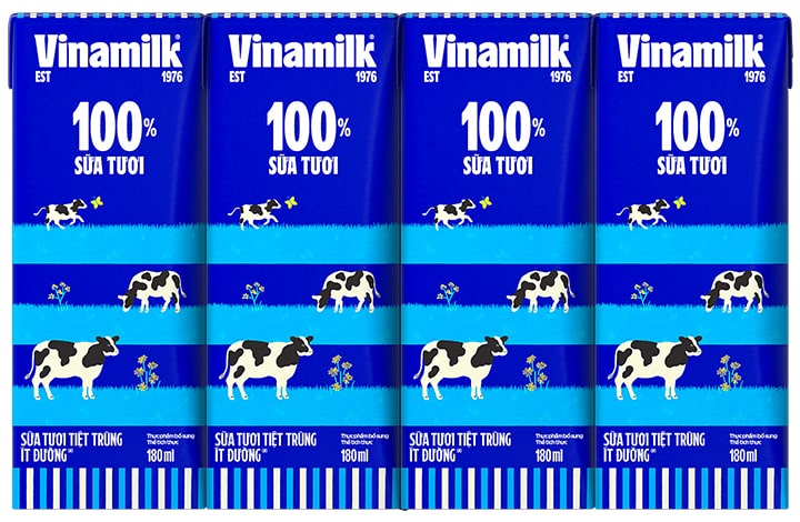 STTT ít đường Vinamilk 180ml