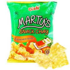 Bim bim Oishi chay vị da heo quay 35g
