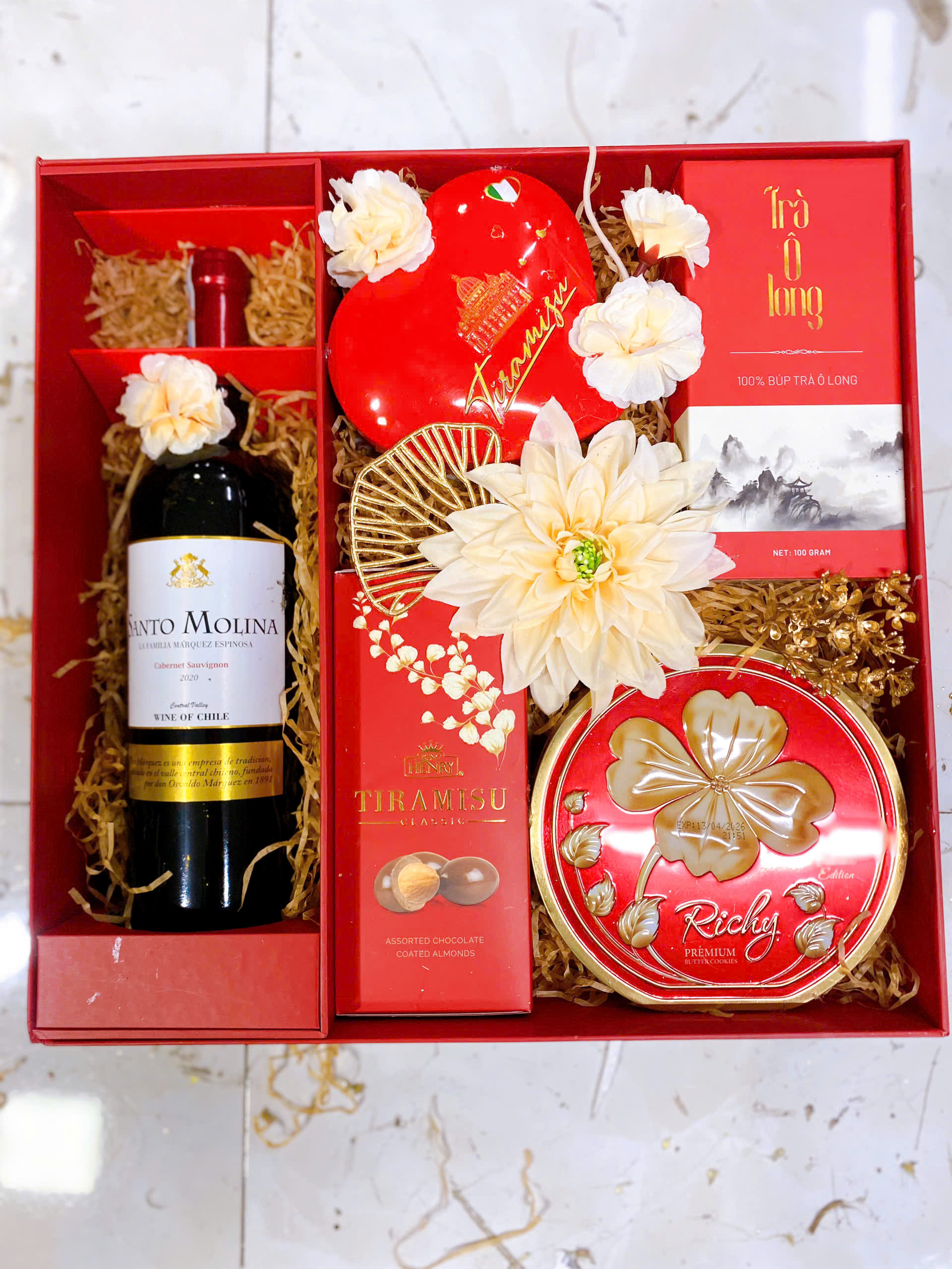 Giỏ quà Tân Xuân 09 Tết 2025
