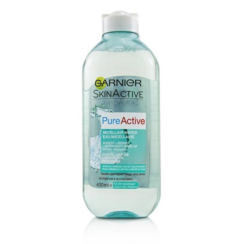 Nước tẩy trang Garnier Pure Active cho da dầu mụn 400ml Pháp