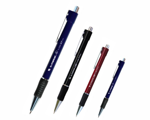 Bút bi Thiên Long TL-036 Metal xanh