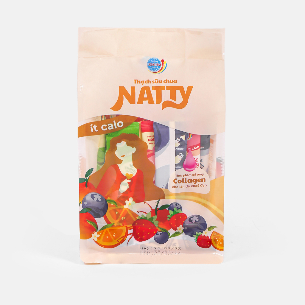 Thạch Long Hải Natty bổ sung Collagen 600g