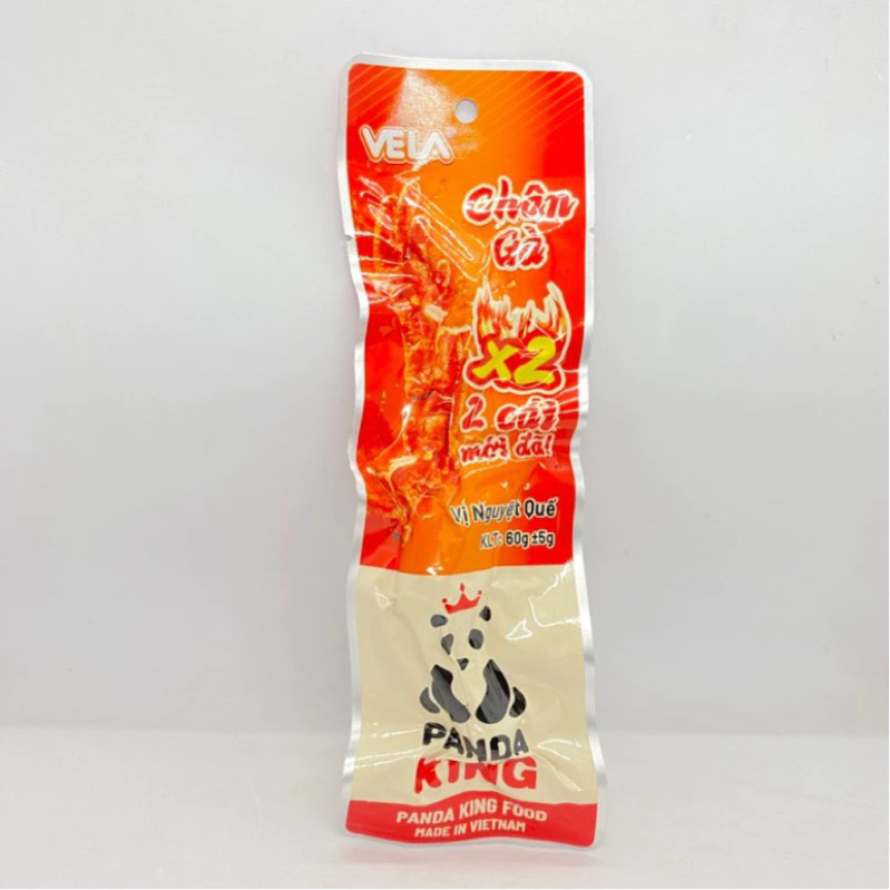Chân gà X2 vị nguyệt quế Meow / VELA 60g