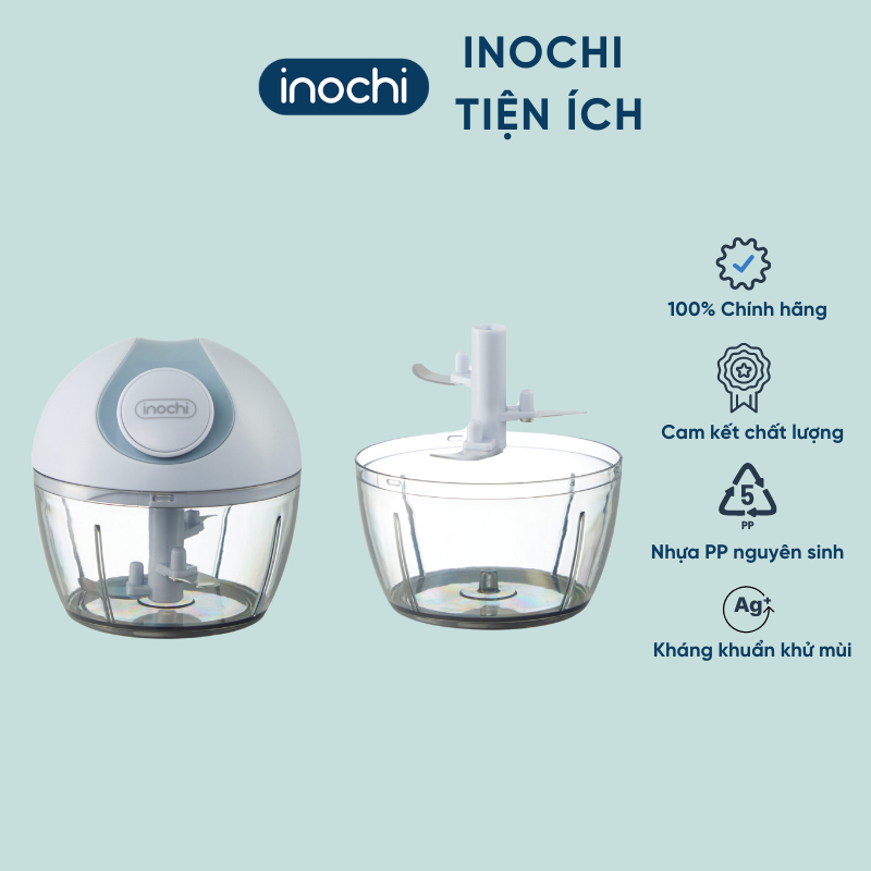 Dụng cụ xay tỏi ớt Inochi Yoko 210ml