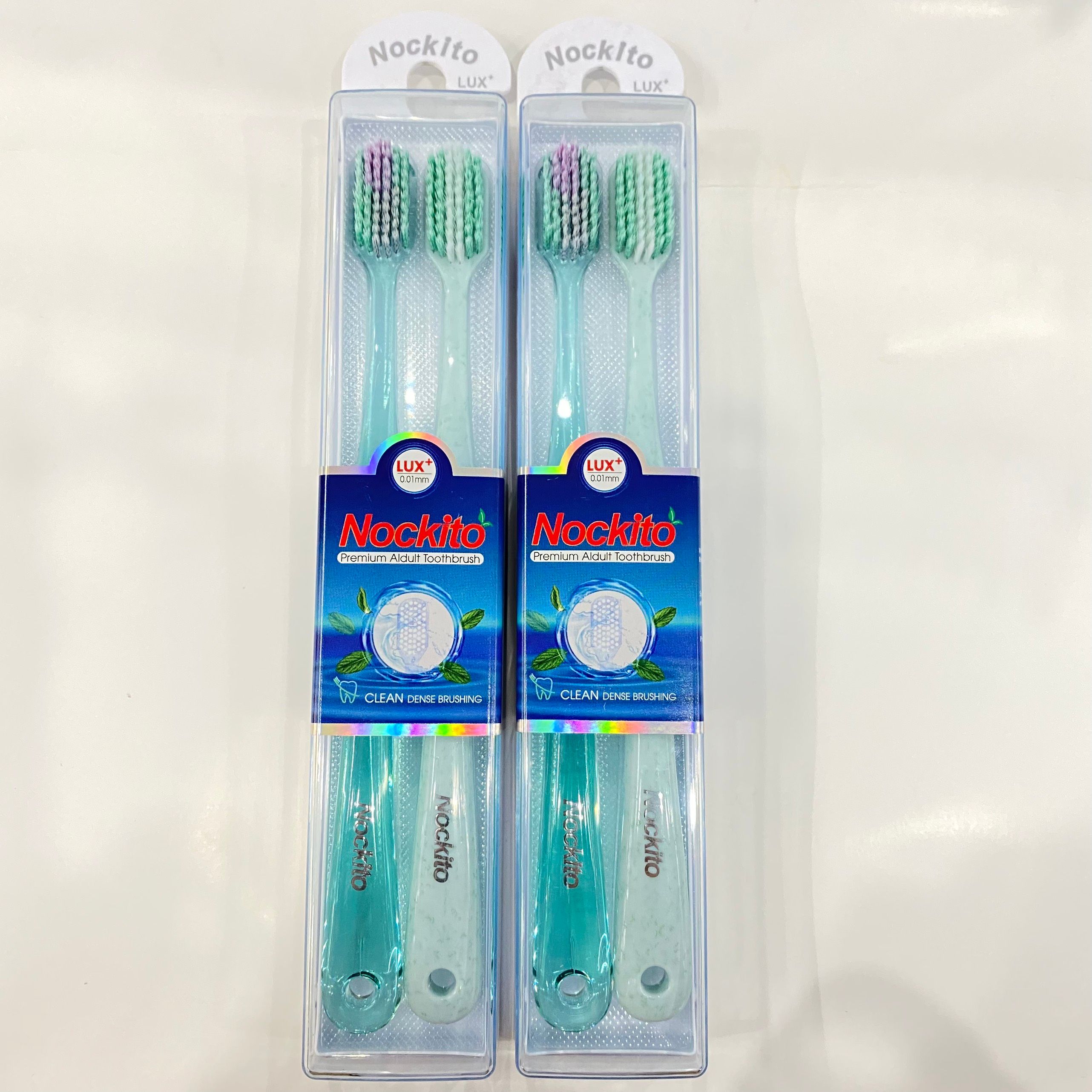 Bàn chải đánh răng đôi Nockito Lux+ Plus 0.01mm sạch sâu