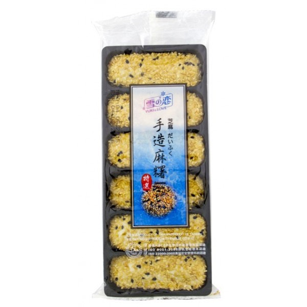 Bánh mochi vị mè YUKI & LOVE Đài Loan 180g