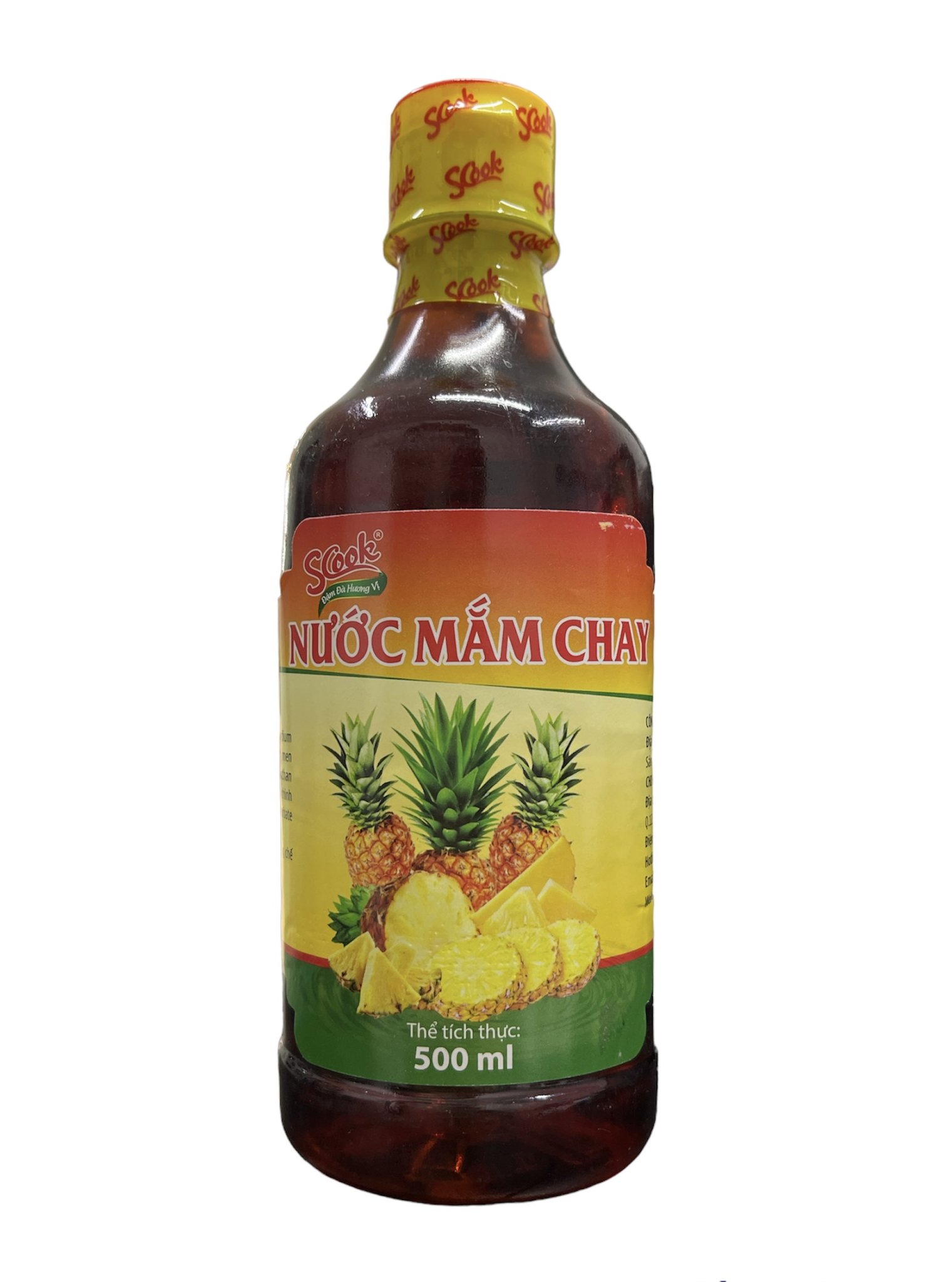 Nước mắm chay vị dứa Scook 500ml