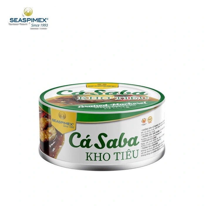 Cá Saba kho tiêu Seaspimex 185g