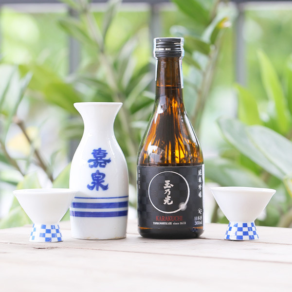 Rượu Sake Junmai Ginjo Karakuchi 15-16% vol Nhật Bản 300ml