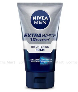 Sữa rửa mặt Nivea nam sáng mịn sạch sâu 100g