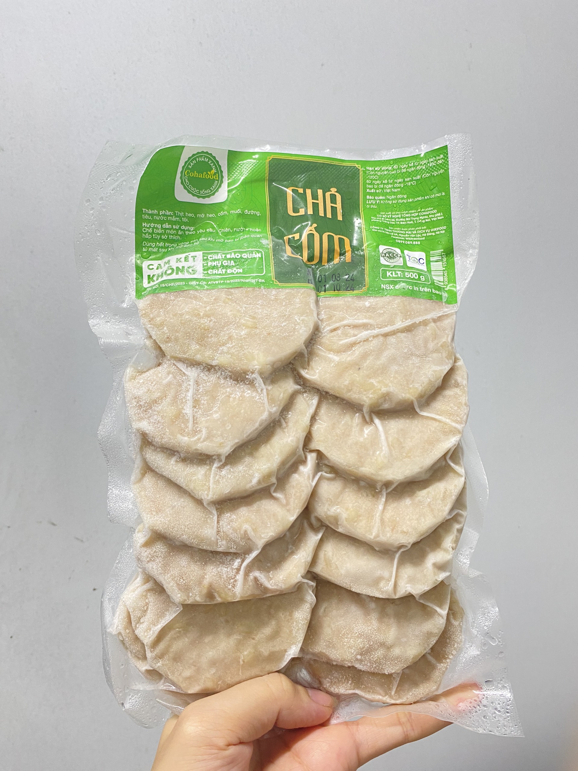 Chả cốm Wiki Food 500g