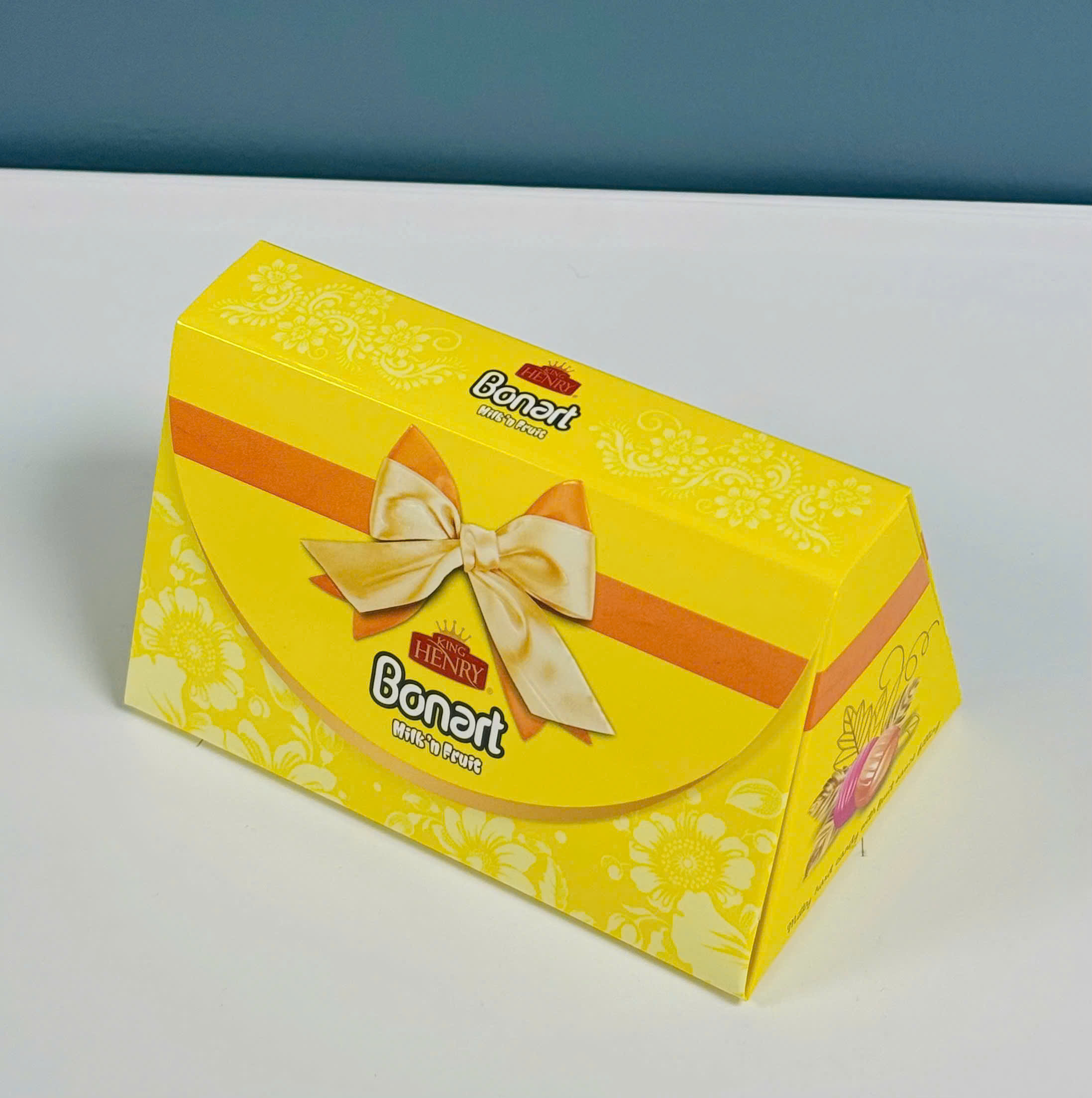 Kẹo cứng sữa trái cây Bonart nhân sốt trái cây Thổ Nhĩ Kỳ 70g