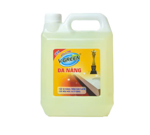 Nước lau gạch đa năng V-green siêu mạnh 2L
