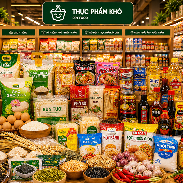 THỰC PHẨM KHÔ
