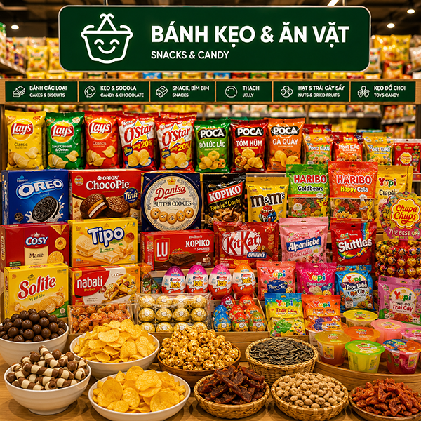 BÁNH KẸO & ĂN VẶT