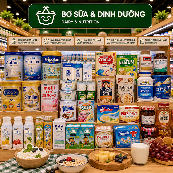 BƠ SỮA & DINH DƯỠNG
