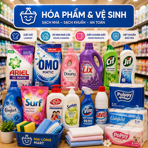 HÓA PHẨM & VỆ SINH