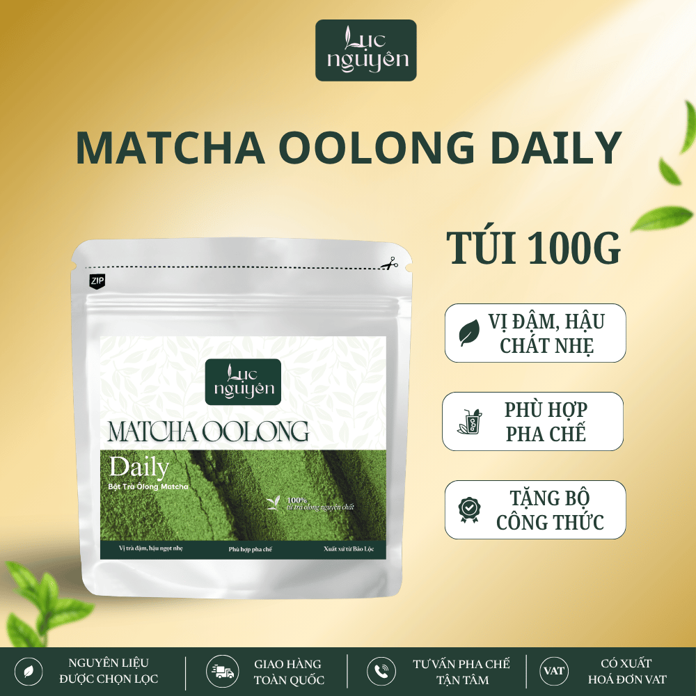 Bột Trà Ôlong Matcha 2 (100G)