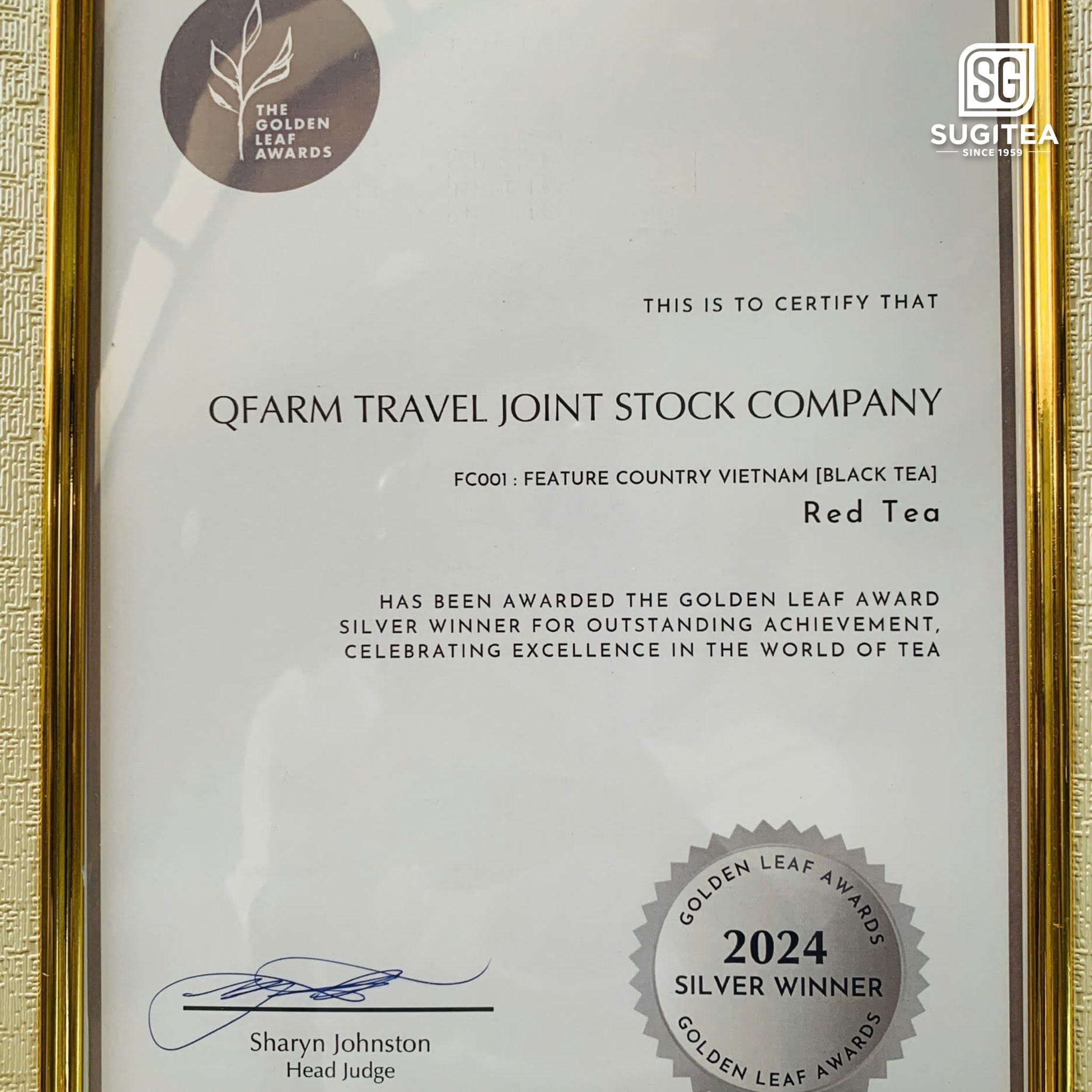 Gỉai Nhì The Golden Leaf Awards 2024