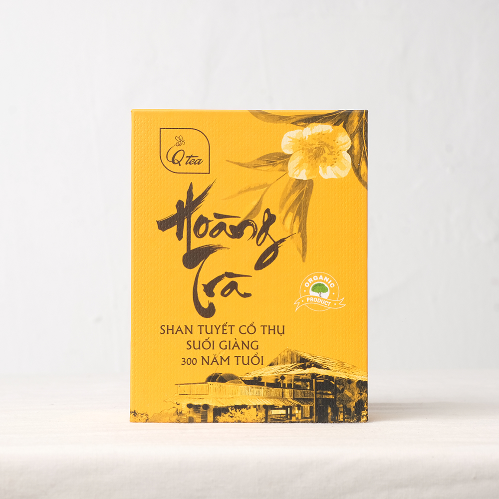 Hoàng trà Shan Tuyết Cổ thụ Suối Giàng - Hộp giấy 40g
