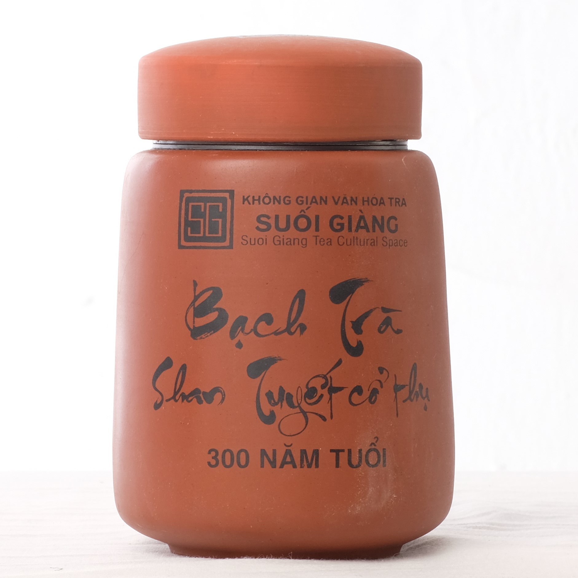 Bạch trà Shan tuyết Cổ thụ Suối Giàng - Hũ gốm 70g