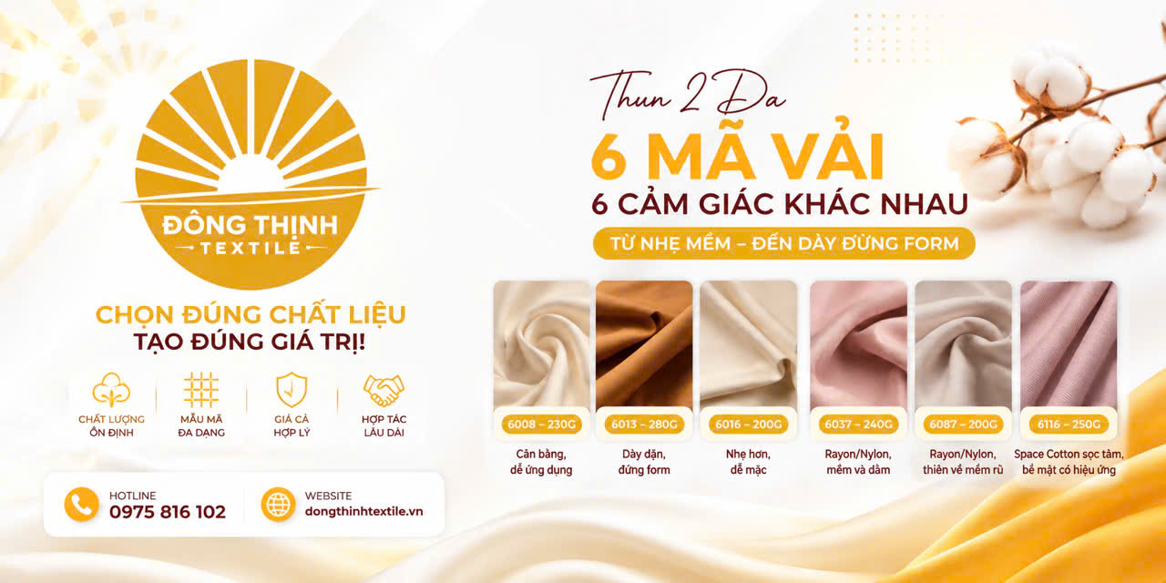 🔥 THUN 2 DA LÀ GÌ? 6 MÃ THUN 2 DA – 6 CẢM GIÁC VẢI KHÁC NHAU