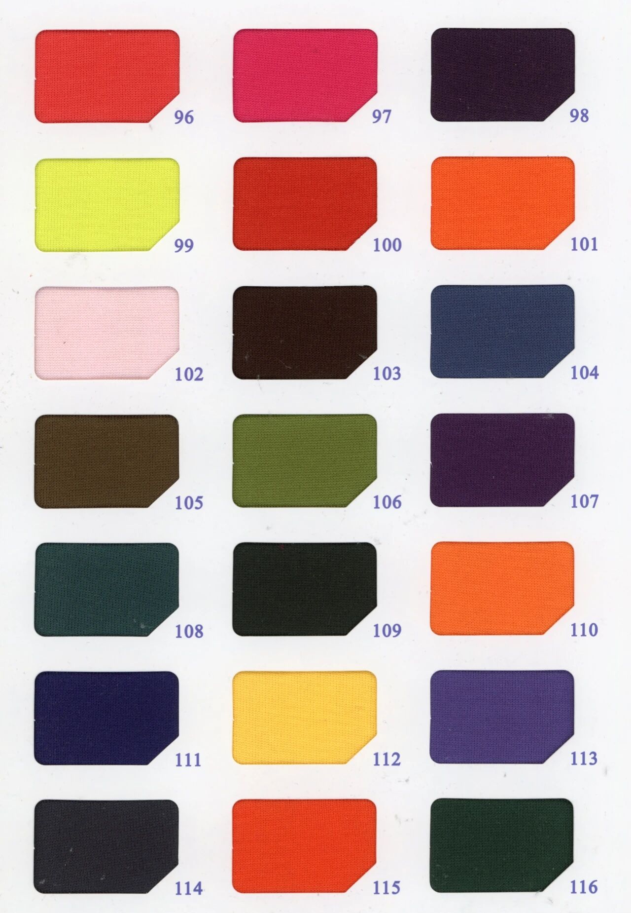 31011 - Thun nỉ Poly chải nhám (220gsm)