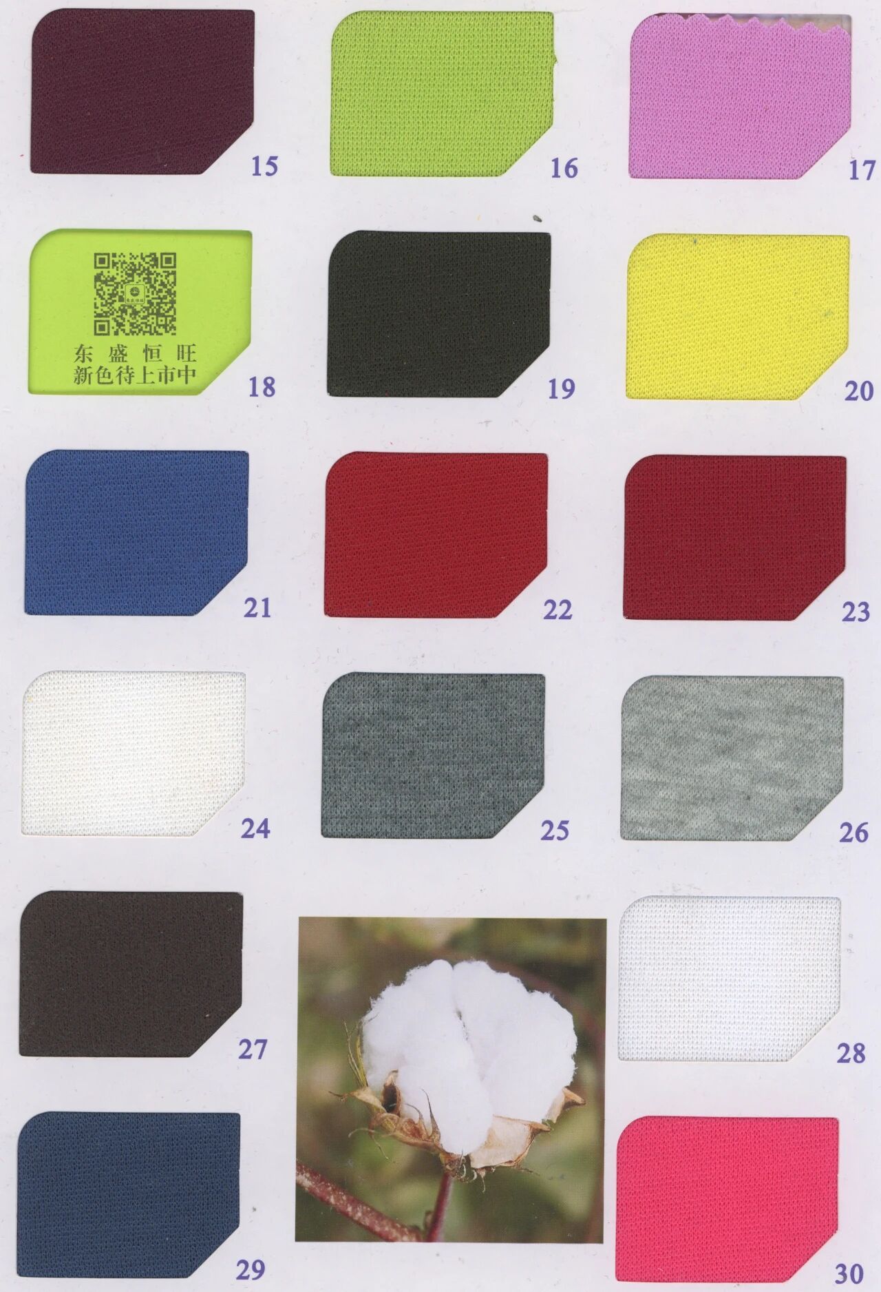 38171 - Thun nỉ Poly 32S (300gsm)