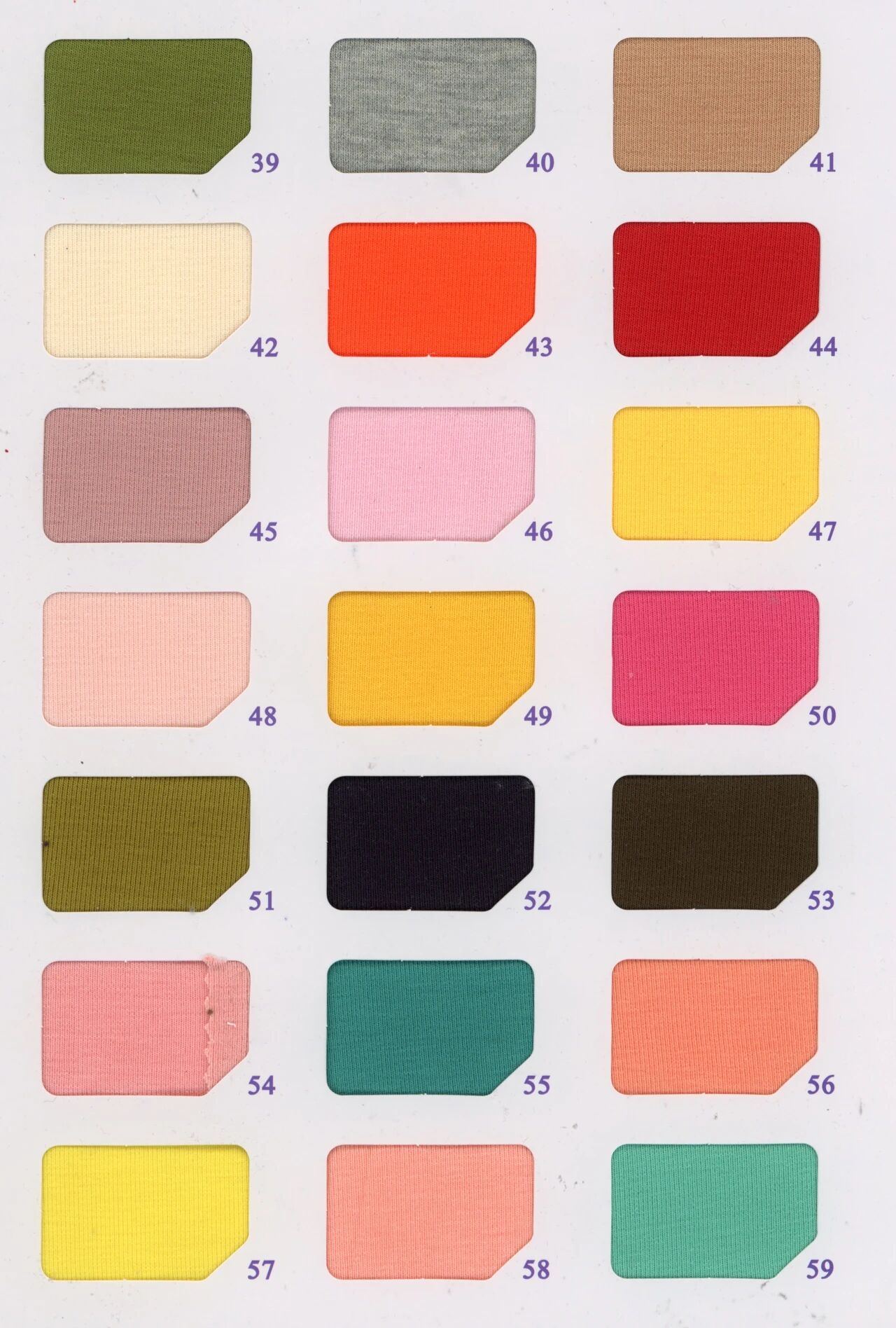 31010 - Thun nỉ Poly chải nhám (340gsm)