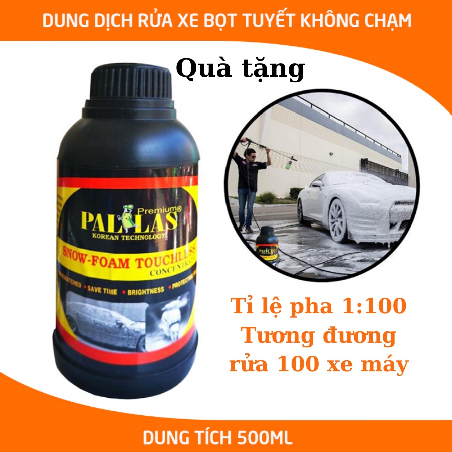 Máy Xịt Rửa Xe Chỉnh Áp Boscom BT8 - 3200W - Motor Từ Lõi Đồng 100%