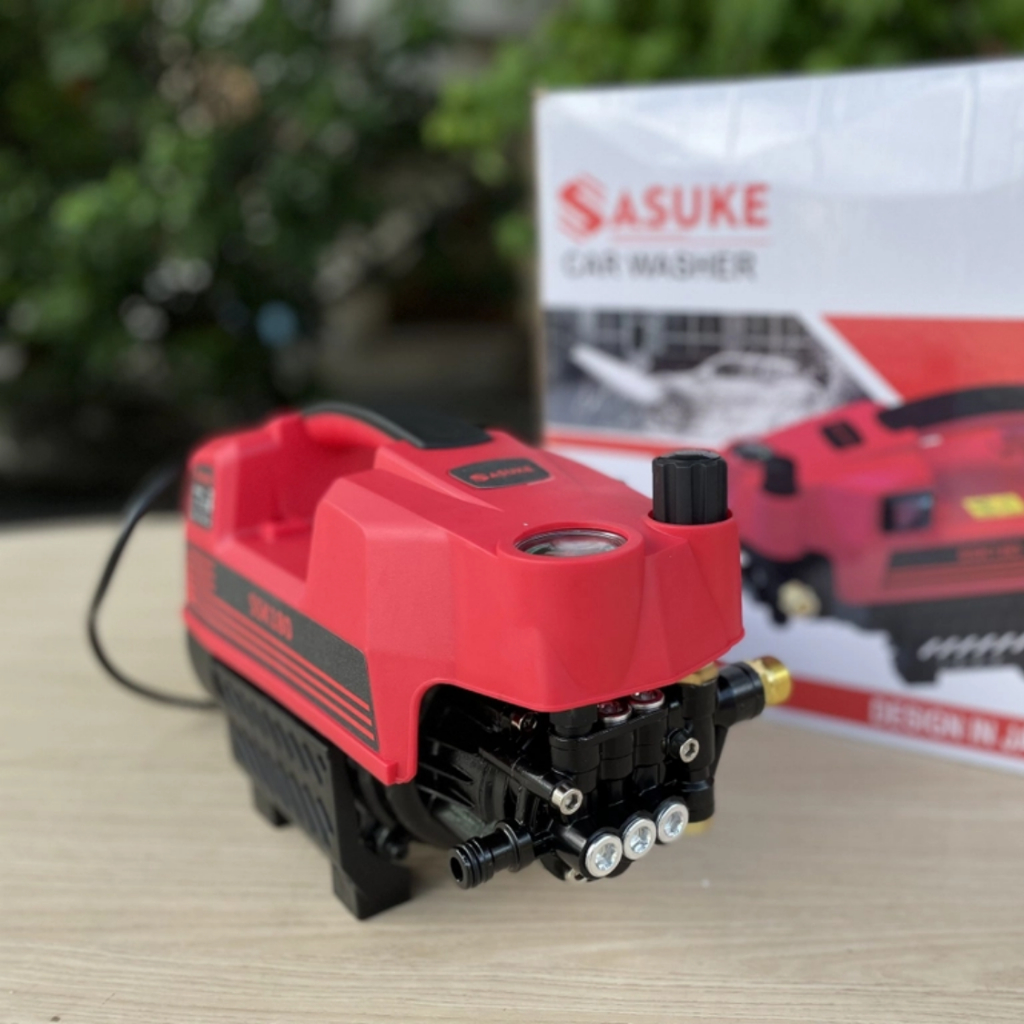 Máy xịt rửa xe cao cấp SASUKE 1800W motor lõi đồng 100% - Có chỉnh áp lực nước