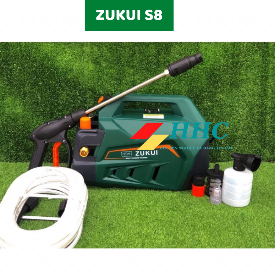 Máy Rửa Xe ZUKUI S8-Công Suất 3000W-Có Chỉnh Áp